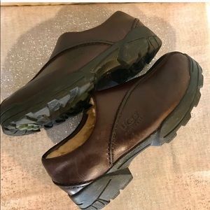 Ugg Men’s Leather Slip On Mule Dress Shoe